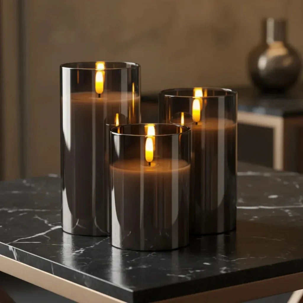 CandLight Flameless Candle Lamp - Remote-Controlled 3pc Set - Image 19