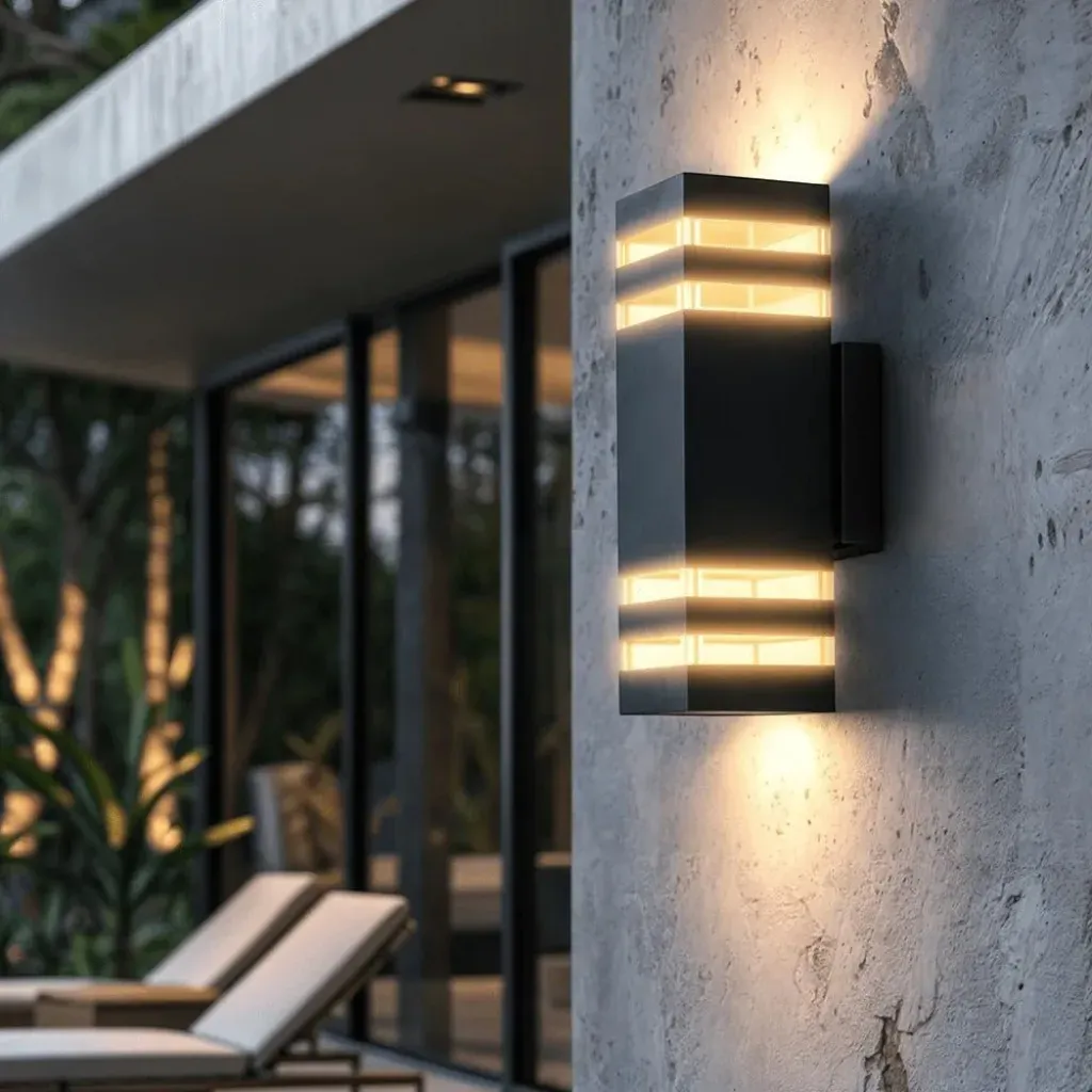 Waterproof LED Up & Down Exterior Wall Sconce - Image 2
